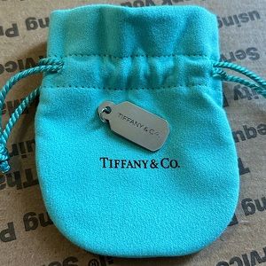 Tiffany and Co. Diamond Pendant .925 Serling Silver